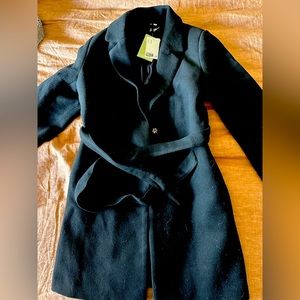 Tie Belt Coat